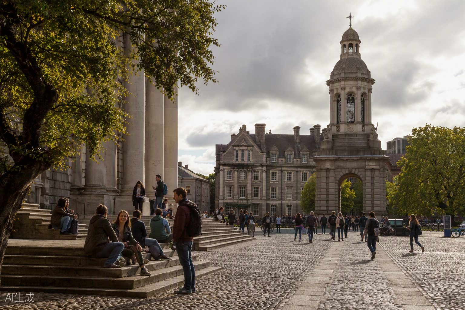 Study in Ireland — university campus